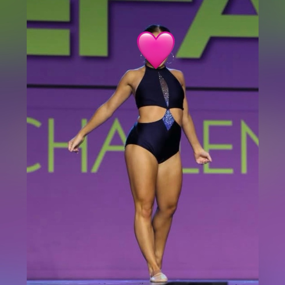 Navy Patrick J base Gorgeous solo dance costume AS